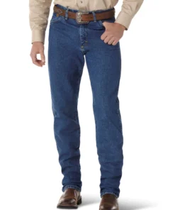 'Wrangler' Men's George Strait Cowboy Cut® Original Fit - Heavyweight Stone Denim