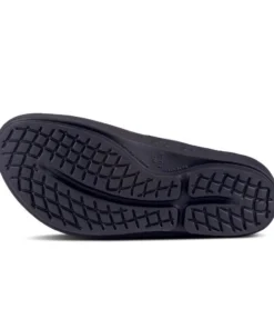 'OOFOS' Women's OOlala Luxe Thong - Cabernet