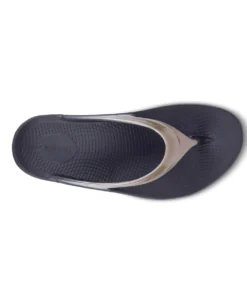 'OOFOS' Women's OOlala Luxe Thong - Latte