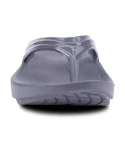 'OOFOS' Women's OOlala Luxe Thong - Slate