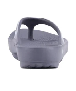 'OOFOS' Women's OOlala Luxe Thong - Slate