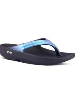 'OOFOS' Women's OOlala Luxe Thong - Atlantis