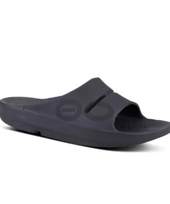 Men 'OOFOS' Unisex OOahh Sport - Matte / Black