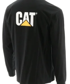 'Caterpillar' Men's Trademark Pocket T-Shirt - Black
