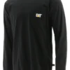 'Caterpillar' Men's Trademark Pocket T-Shirt - Black