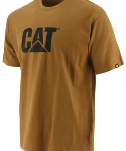 'Caterpillar' Men's Trademark Logo Tee - Bronze