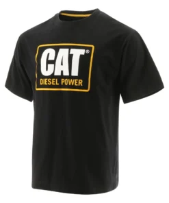 'Caterpillar' Men's Diesel Power Tee - Black