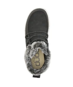 'Hey Dude' Women's Eloise Recycled Leather - Black