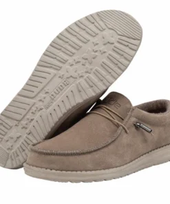 'Hey Dude' Men's Wally Suede - Desert
