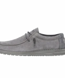 'Hey Dude' Men's Wally Suede - Ash 13 'Hey Dude' Men's Wally Suede - Ash