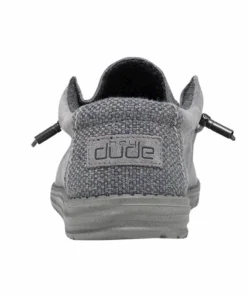 'Hey Dude' Men's Wally Suede - Ash 12 'Hey Dude' Men's Wally Suede - Ash