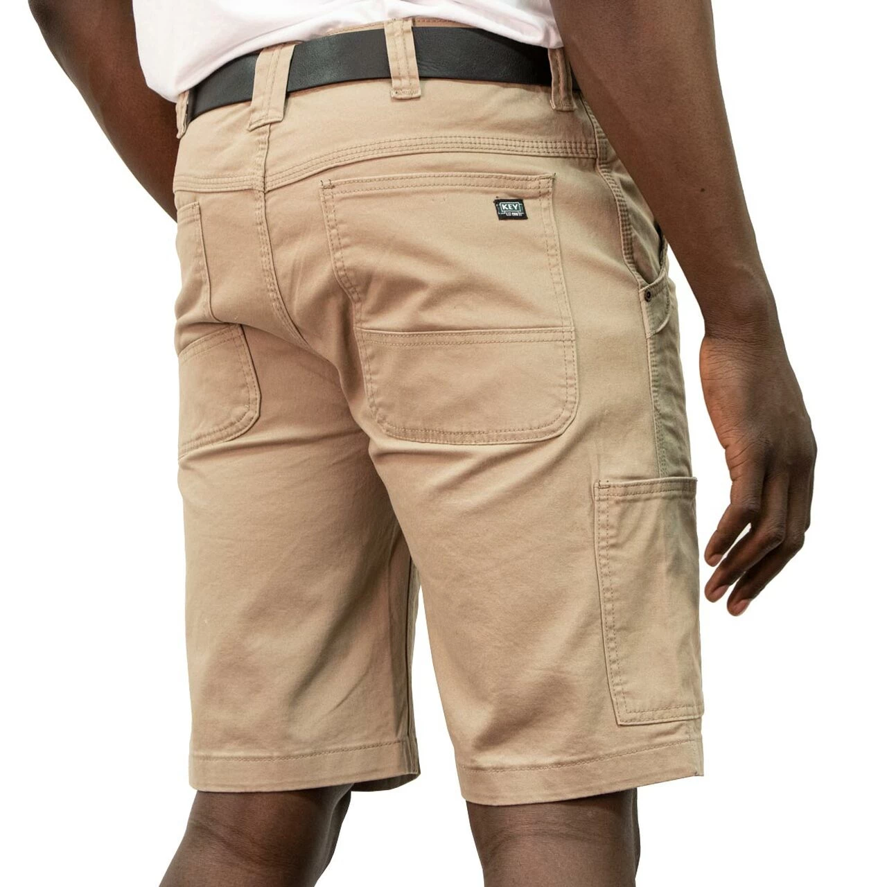 'KEY' Men's Flex Foreman Short - Khaki 4 'KEY' Men's Flex Foreman Short - Khaki