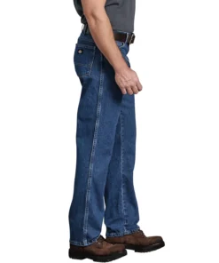 'Dickies' 5-Pocket Regular Straight Fit - Stonewashed Indigo Blue Men