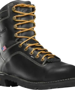 Danner Inc 'Danner' Men's 8" Quarry Met Guard WP Alloy Toe - Black