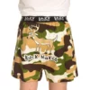 'Lazy One' Men's Buck Naked Boxer - Camo