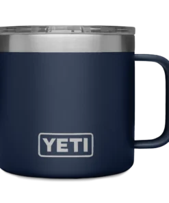 'Yeti' 14 Oz. Rambler Mug W/Magslider Lid - Navy Gear