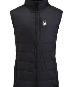 SPYDER ACTIVE SPORTS 'Spyder' Men's Glissade Hybrid Vest - Black
