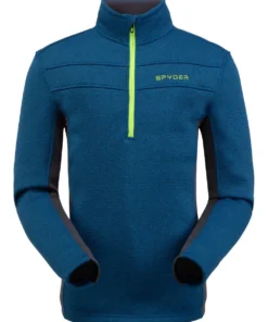 SPYDER ACTIVE SPORTS 'Spyder' Men's Encore 1/2 Zip Fleece - Old Glory