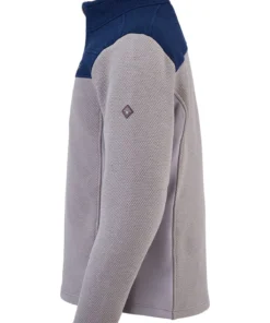 SPYDER ACTIVE SPORTS 'Spyder' Men's Encore 1/2 Zip Fleece - Alloy Abyss