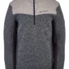 SPYDER ACTIVE SPORTS 'Spyder' Men's Encore 1/2 Zip Fleece - Ebony Alloy