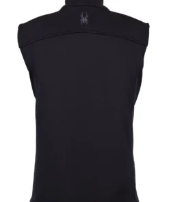 SPYDER ACTIVE SPORTS 'Spyder' Men's Encore Fleece Vest - Black 6 SPYDER ACTIVE SPORTS 'Spyder' Men's Encore Fleece Vest - Black