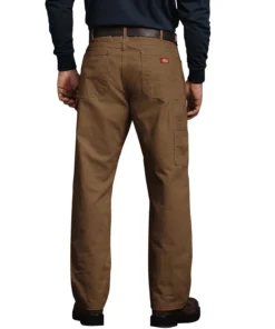 Men 'Dickies' Relaxed Fit Straight Leg Carpenter Duck Jeans - Brown Duck
