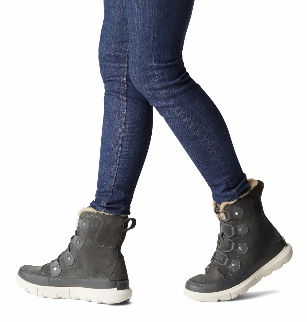 'Sorel' Women's Explorer II 100GR WP Winter - Grill / Fawn 9 'Sorel' Women's Explorer II 100GR WP Winter - Grill / Fawn