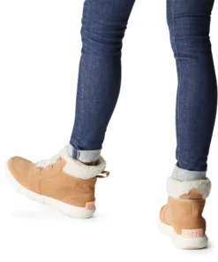 'Sorel' Women's Explorer II 100GR WP Winter - Canoe / Sea Salt