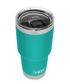 'YETI' 30 Oz. Rambler Insulated Tumbler - Aquifer Blue