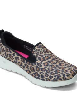 'Skechers' Women's GOwalk Joy Fiery Slip On - Leopard