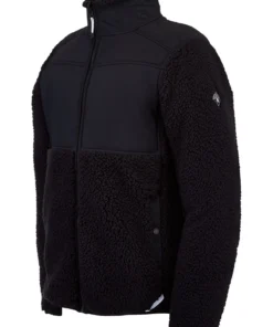 SPYDER ACTIVE SPORTS 'Spyder' Men's Boulder Fleece Jacket - Black 8 SPYDER ACTIVE SPORTS 'Spyder' Men's Boulder Fleece Jacket - Black