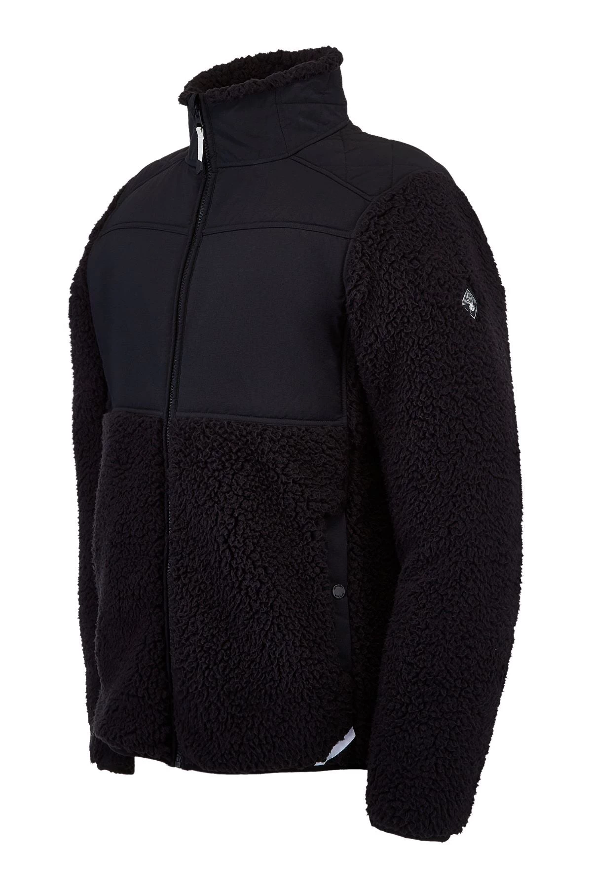 SPYDER ACTIVE SPORTS 'Spyder' Men's Boulder Fleece Jacket - Black 5 SPYDER ACTIVE SPORTS 'Spyder' Men's Boulder Fleece Jacket - Black