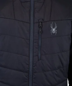 SPYDER ACTIVE SPORTS 'Spyder' Men's Glissade Hybrid 60GR Insulated Jacket - Black