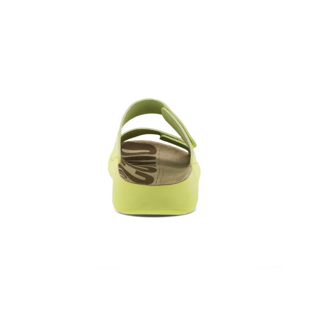 Ecco USA, Inc 'Ecco' Women's 2nd Cozmo Two Band Slide - Sunny Lime 7 Ecco USA, Inc 'Ecco' Women's 2nd Cozmo Two Band Slide - Sunny Lime