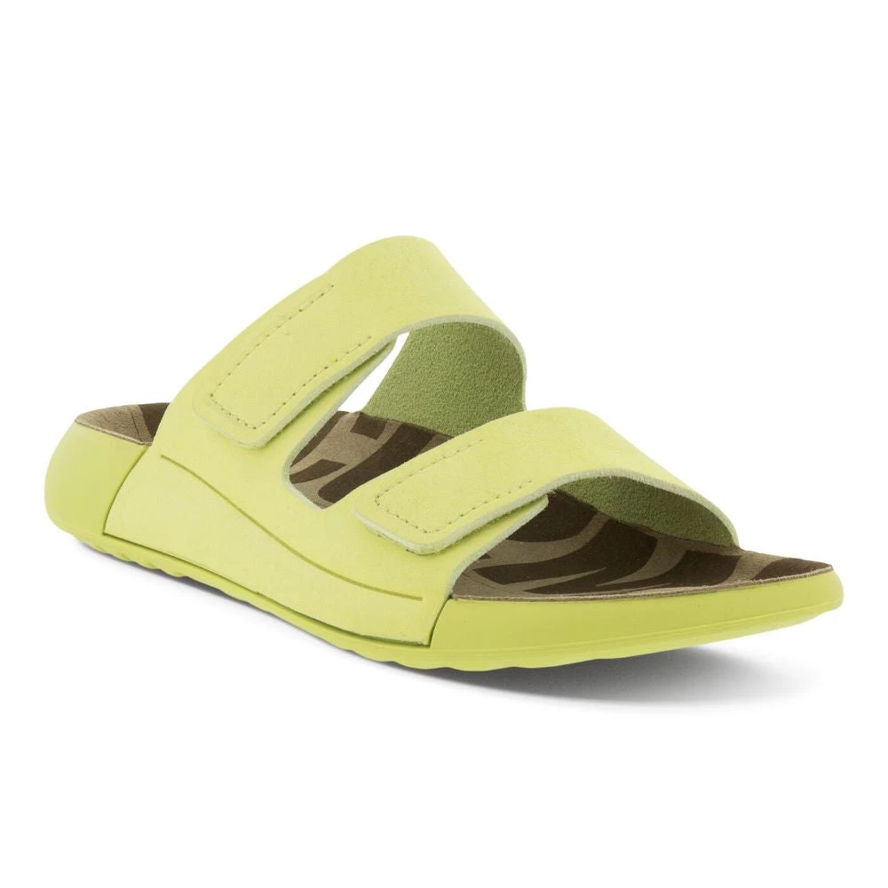 Ecco USA, Inc 'Ecco' Women's 2nd Cozmo Two Band Slide - Sunny Lime 8 Ecco USA, Inc 'Ecco' Women's 2nd Cozmo Two Band Slide - Sunny Lime