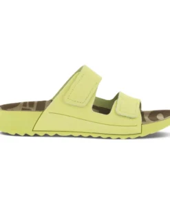 Ecco USA, Inc 'Ecco' Women's 2nd Cozmo Two Band Slide - Sunny Lime