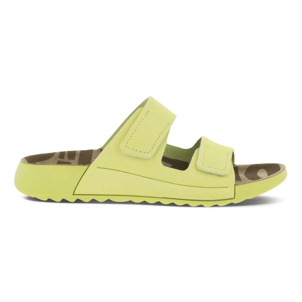 Ecco USA, Inc 'Ecco' Women's 2nd Cozmo Two Band Slide - Sunny Lime 3 Ecco USA, Inc 'Ecco' Women's 2nd Cozmo Two Band Slide - Sunny Lime