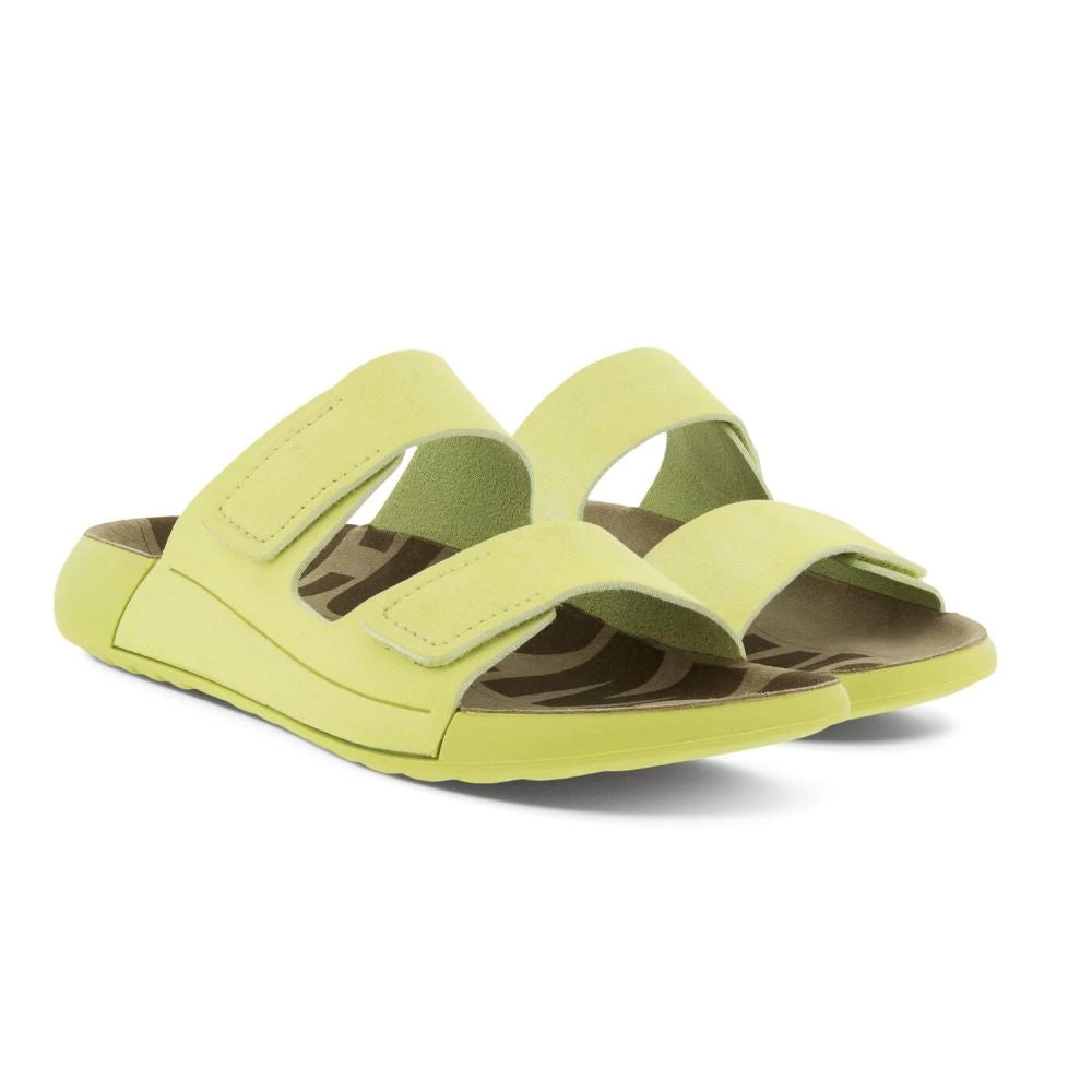 Ecco USA, Inc 'Ecco' Women's 2nd Cozmo Two Band Slide - Sunny Lime 9 Ecco USA, Inc 'Ecco' Women's 2nd Cozmo Two Band Slide - Sunny Lime
