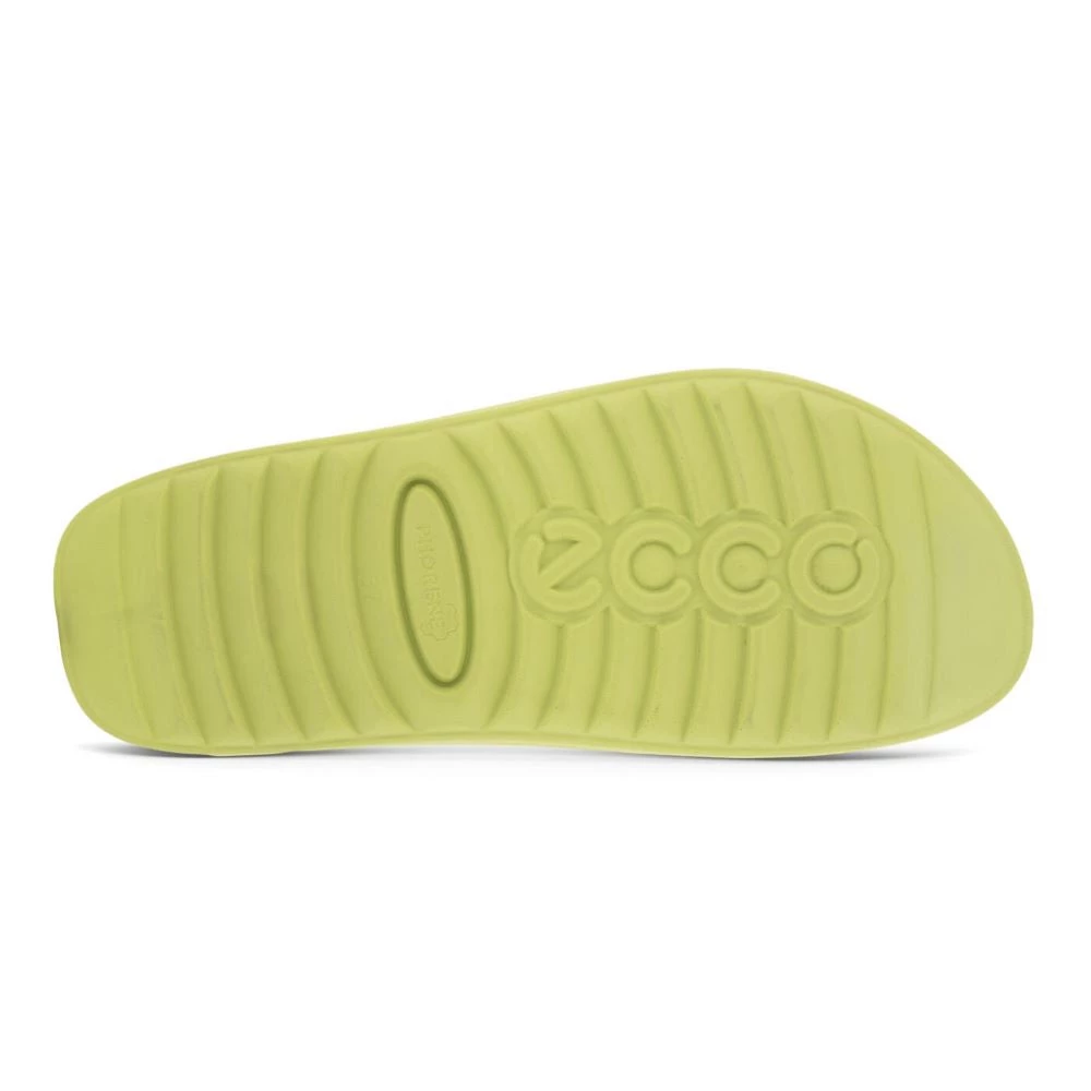 Ecco USA, Inc 'Ecco' Women's 2nd Cozmo Two Band Slide - Sunny Lime 5 Ecco USA, Inc 'Ecco' Women's 2nd Cozmo Two Band Slide - Sunny Lime