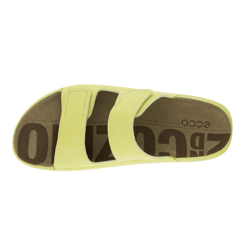 Ecco USA, Inc 'Ecco' Women's 2nd Cozmo Two Band Slide - Sunny Lime 4 Ecco USA, Inc 'Ecco' Women's 2nd Cozmo Two Band Slide - Sunny Lime
