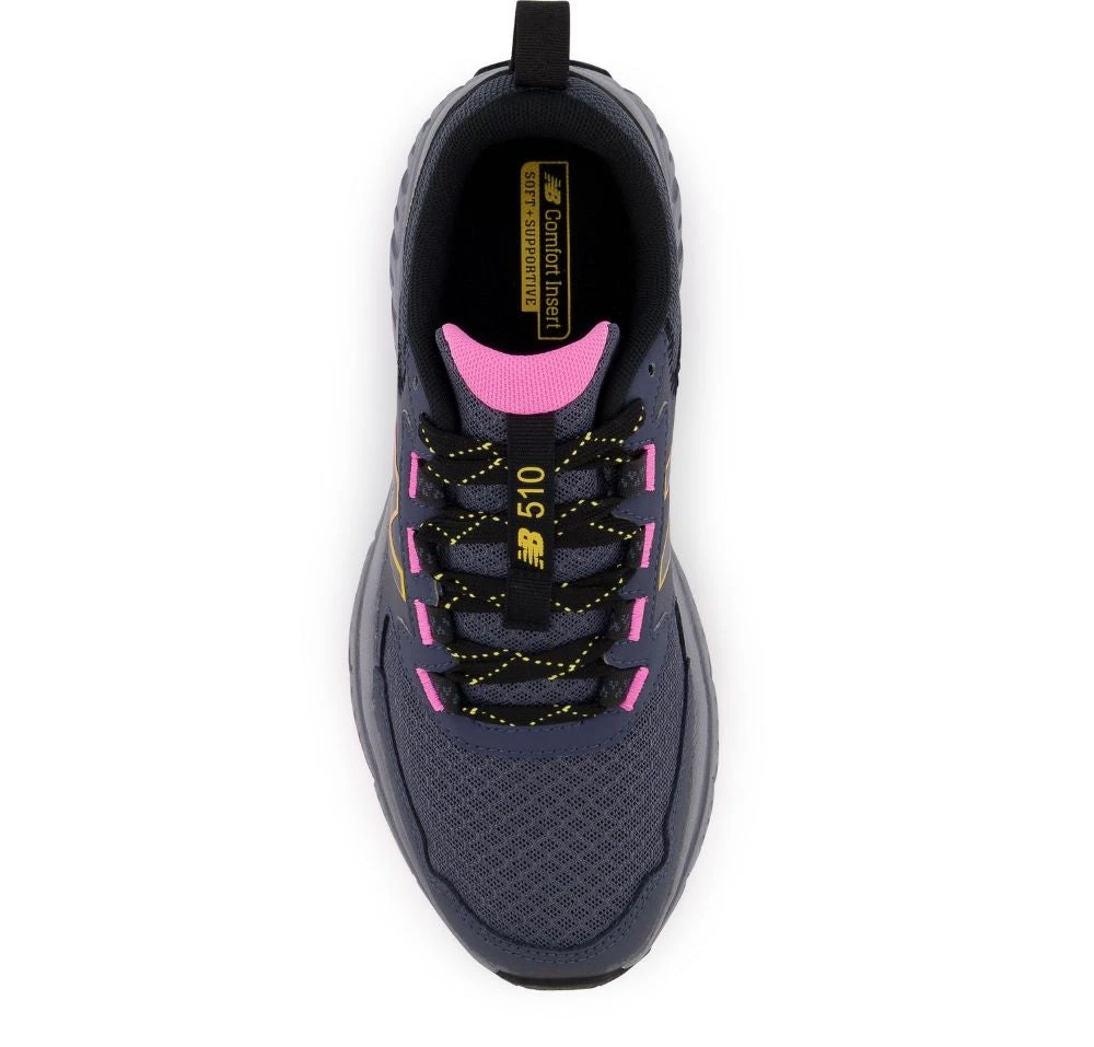 'New Balance' Women's 510 V5 Trail Running - Thunder / Pink 4 'New Balance' Women's 510 V5 Trail Running - Thunder / Pink
