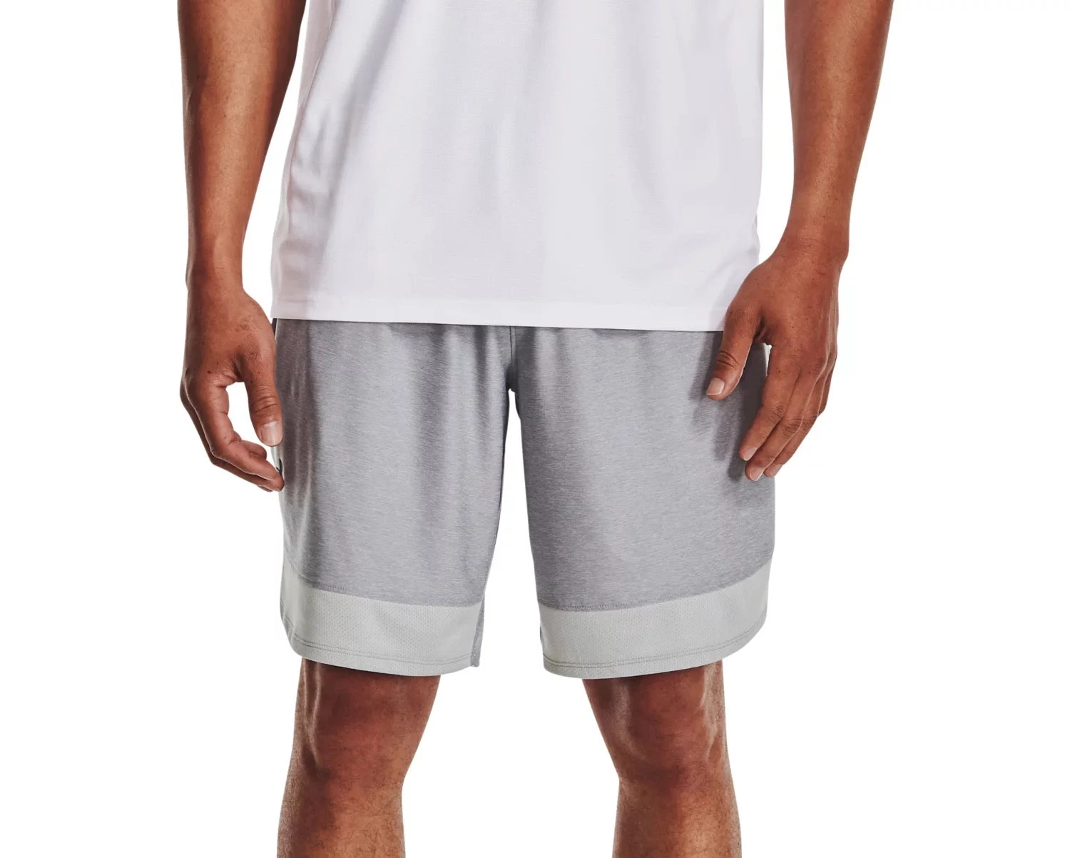 'Under Armour' Men's Training Stretch Shorts - Mod Grey 3 'Under Armour' Men's Training Stretch Shorts - Mod Grey