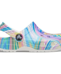 'Crocs' Women's Classic Out Of This World II Clog - White / Multi