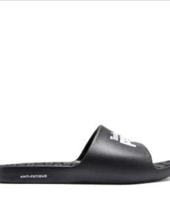 'Timberland Pro' Men's Logo Anti-Fatigue Tech Slides - Black