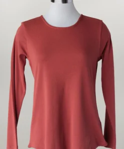 'Keren Hart' Women's Knit T-Shirt - Spice