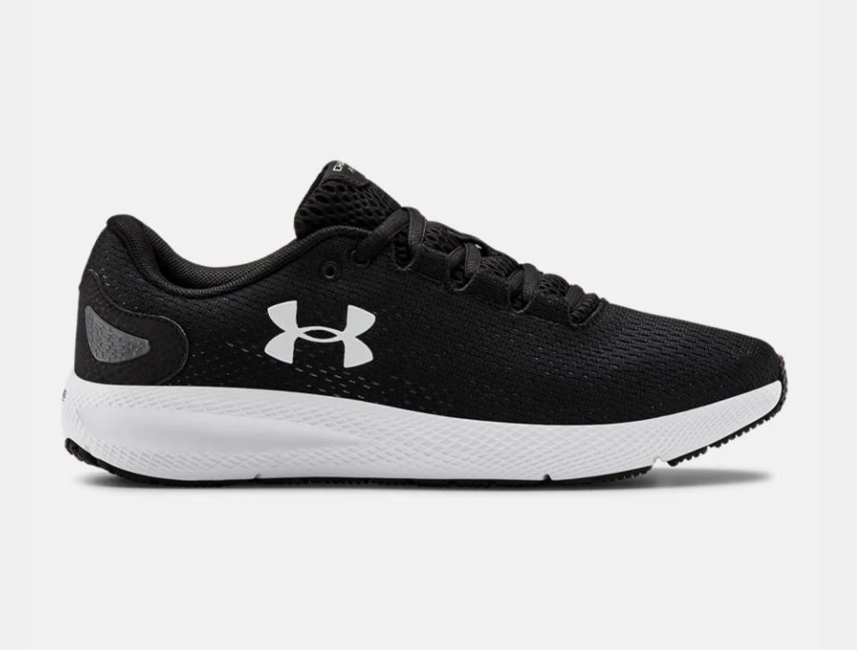 'Under Armour' Women's Charged Pursuit 2 - Black / White 3 'Under Armour' Women's Charged Pursuit 2 - Black / White