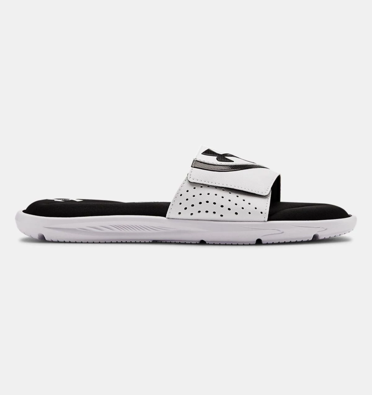 'Under Armour' Men's Ignite Slide Sandal - White / Black / Black 3 'Under Armour' Men's Ignite Slide Sandal - White / Black / Black