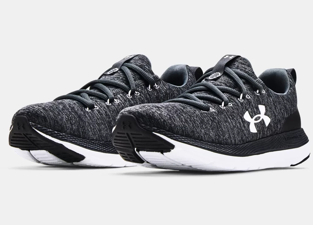 'Under Armour' Women's Charged Impulse - Black / White 5 'Under Armour' Women's Charged Impulse - Black / White