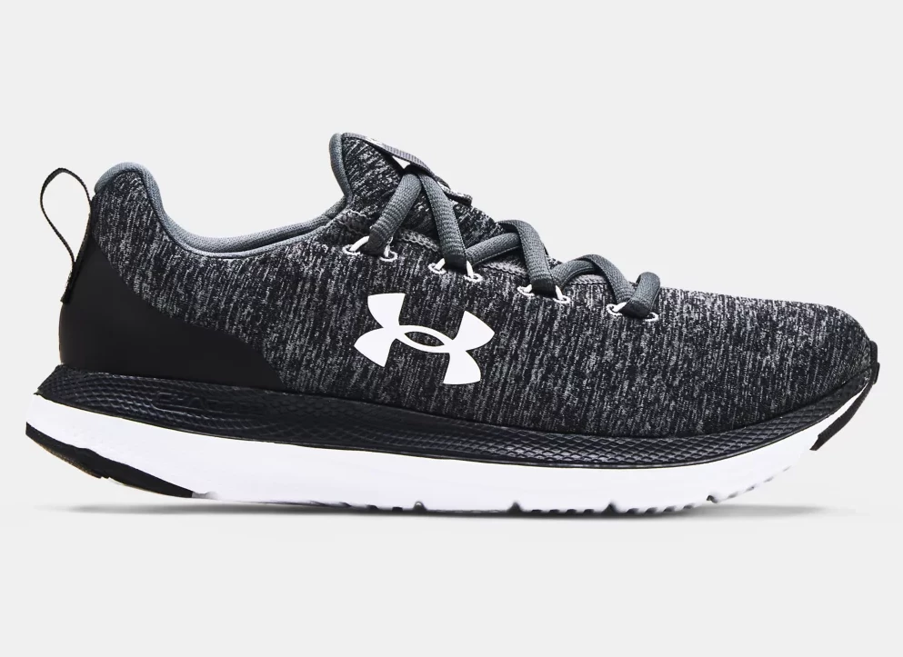 'Under Armour' Women's Charged Impulse - Black / White 3 'Under Armour' Women's Charged Impulse - Black / White