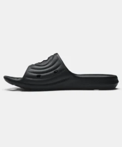 'Under Armour' Men's Locker IV Slide Sandal - Black / Black / White